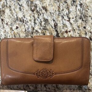 Elegant Brown Leather Wallet